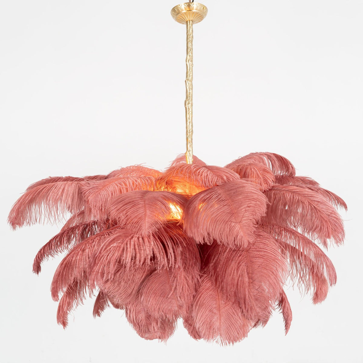 Plume de luxe lysekrone