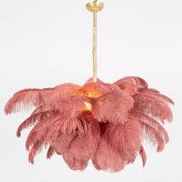 Plume de luxe lysekrone