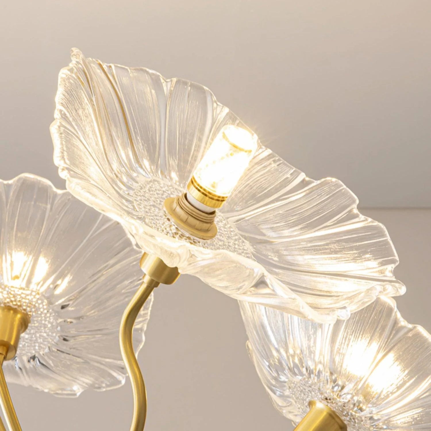 Lampadario con illuminazione Lotus Bloom