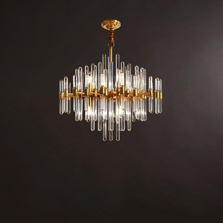 Elegant Ornate Crystal Chandelier