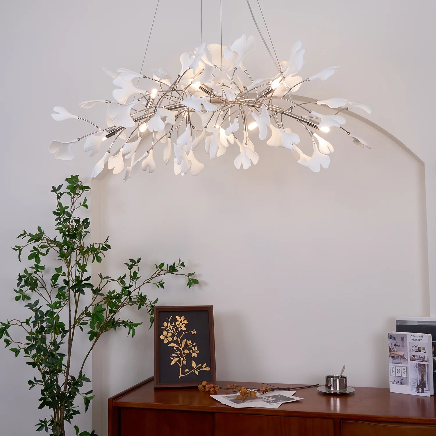 Lampadario Ginkgo Bloom