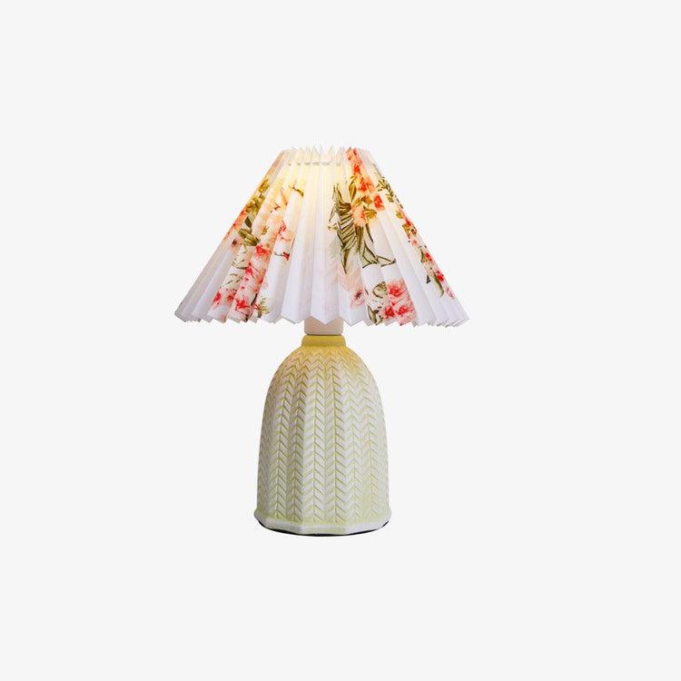 Retro Bell keramisk bordlampe