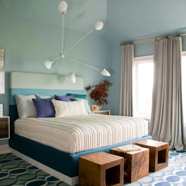 Stilfuld Celestial Curve Metal Loftslampe