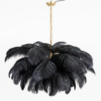 Plume de luxe lysekrone
