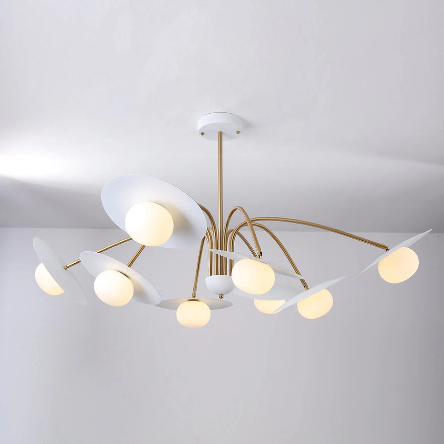 Lampadario a forma di fungo