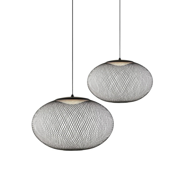 Rustic Mesh Metal Pendant Light