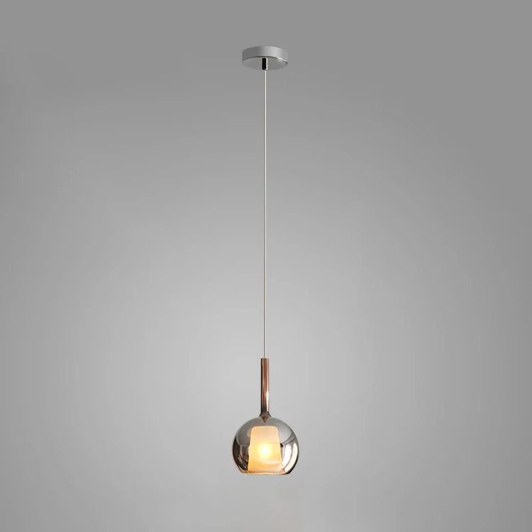 Minimalist Spherical Glass Pendant Light