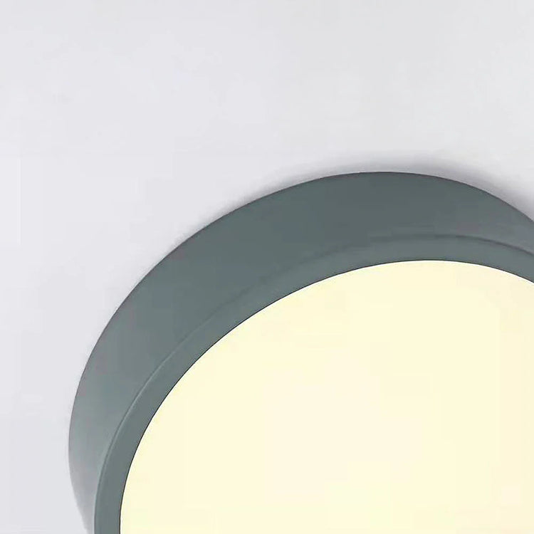 Moderne rund akryl loftslampe