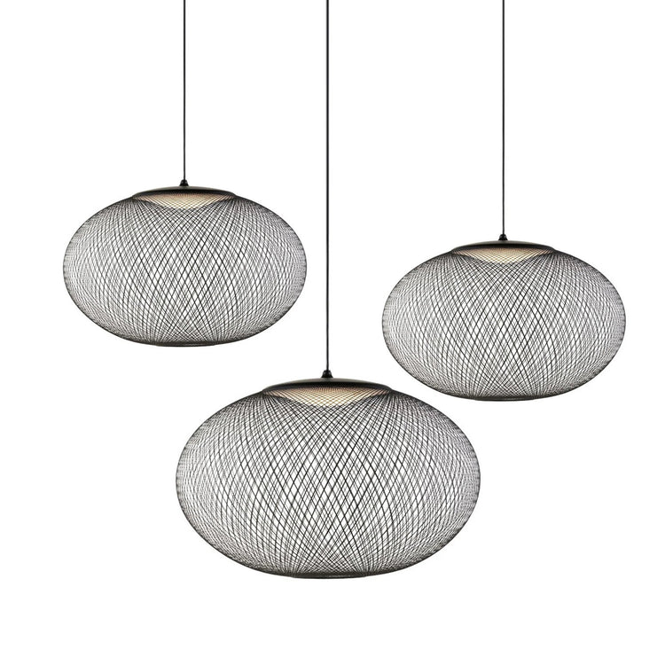 Rustic Mesh Metal Pendant Light