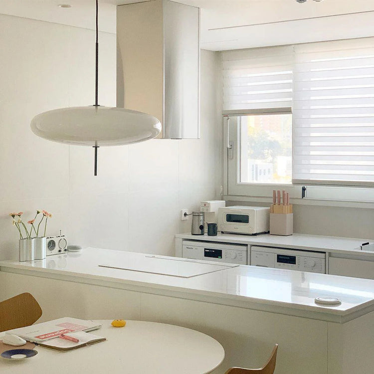 Streamlined Girdle Acrylic Pendant Light