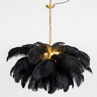 Plume de luxe lysekrone