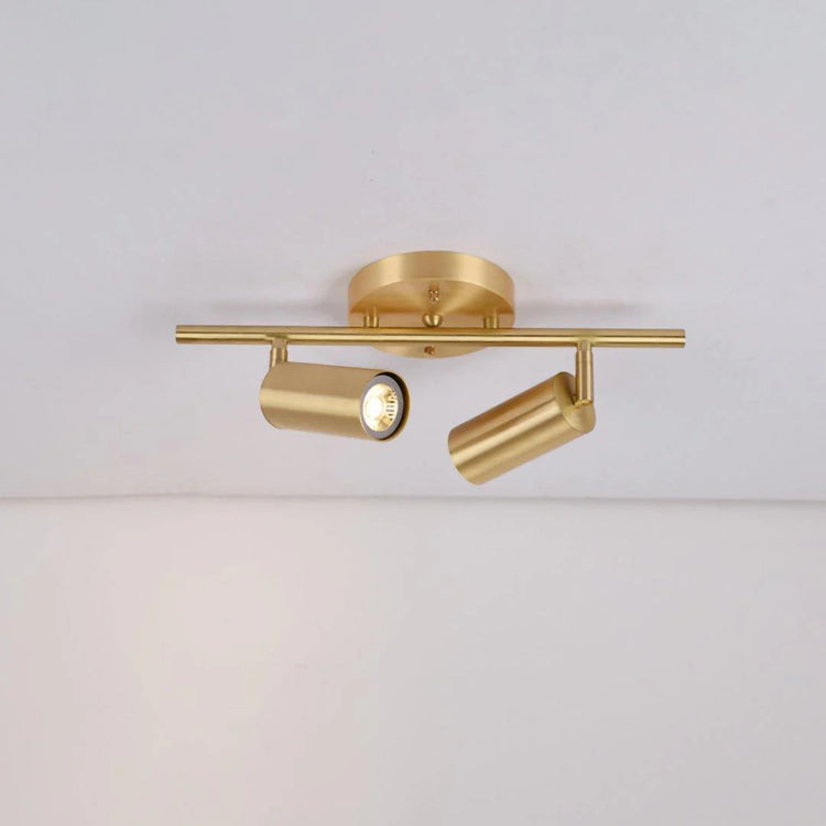 Justerbar cylindervægspotlight