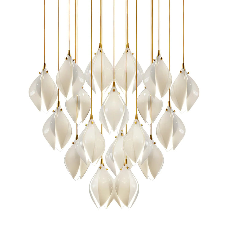 Klassisk Flora-Bud keramisk pendel