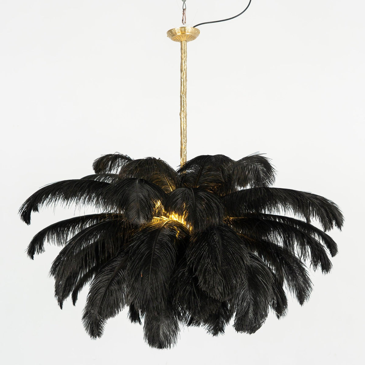 Plume de luxe lysekrone