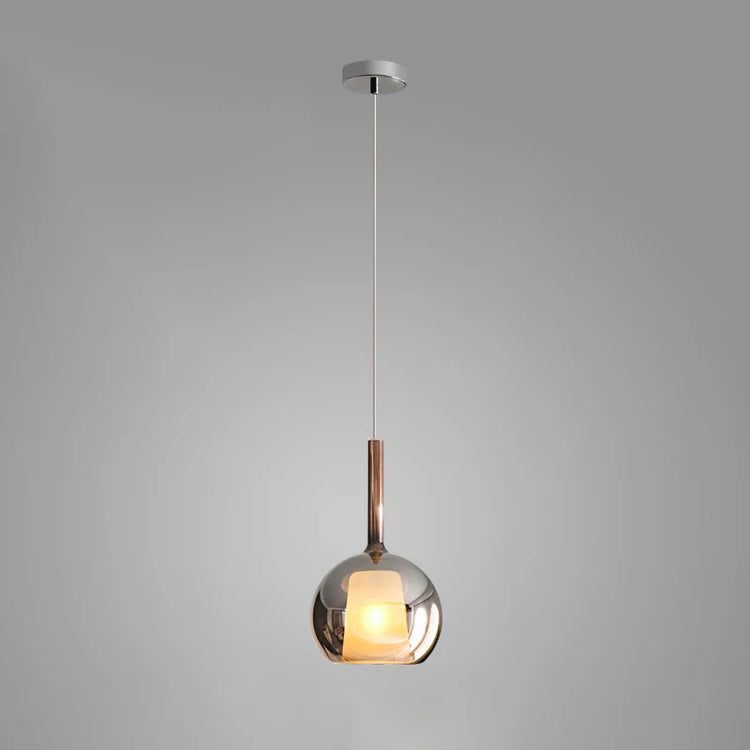 Minimalist Spherical Glass Pendant Light