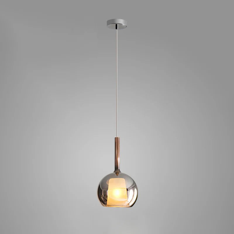 Lampada a sospensione a sfera luminosa