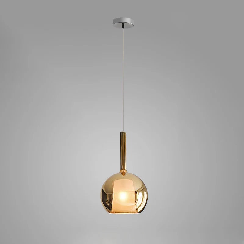 Lampada a sospensione a sfera luminosa