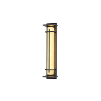 Luce da parete esterna urbana quadrata