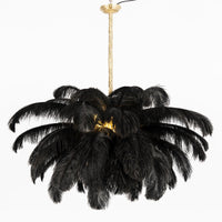 Plume de luxe lysekrone