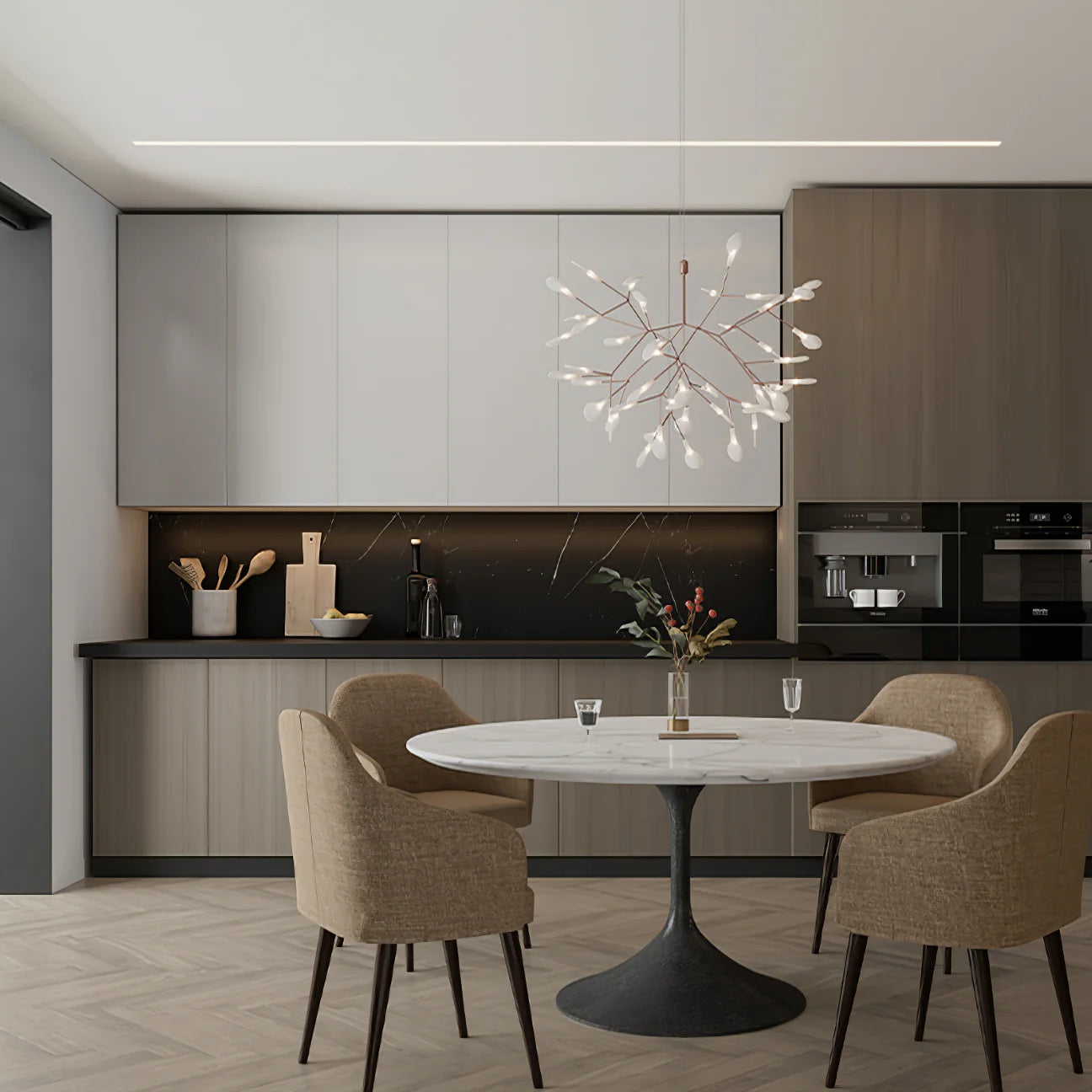 Lampadario LED Lunar Firefly