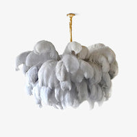 Plume de luxe lysekrone
