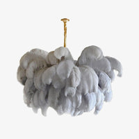 Plume de luxe lysekrone