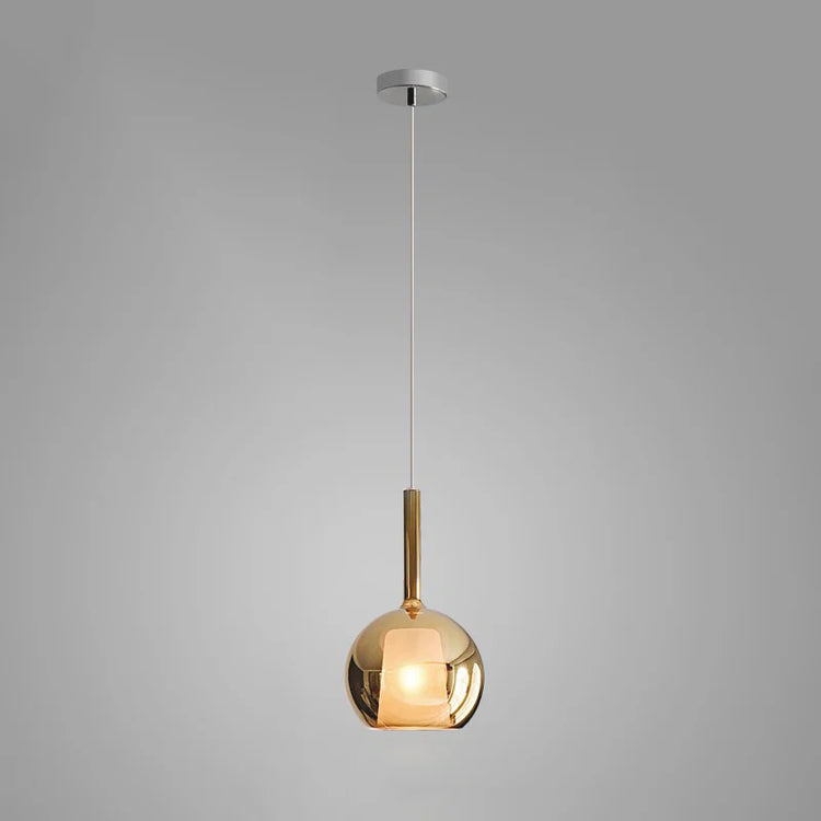 Minimalist Spherical Glass Pendant Light