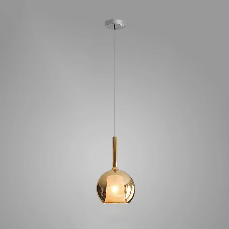 Lampada a sospensione a sfera luminosa