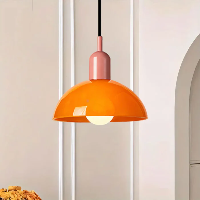 Colorful Bowl Pendant Light