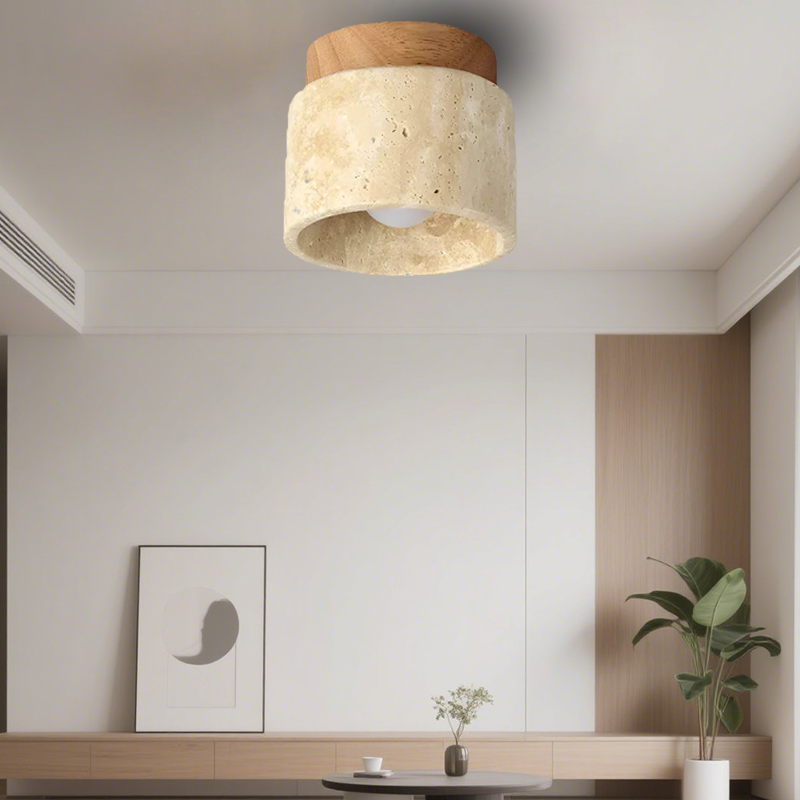Plafonnier moderne et créatif de style crème