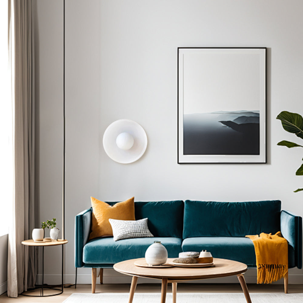 Glarefusie Modern Round Flush Mount plafondlicht