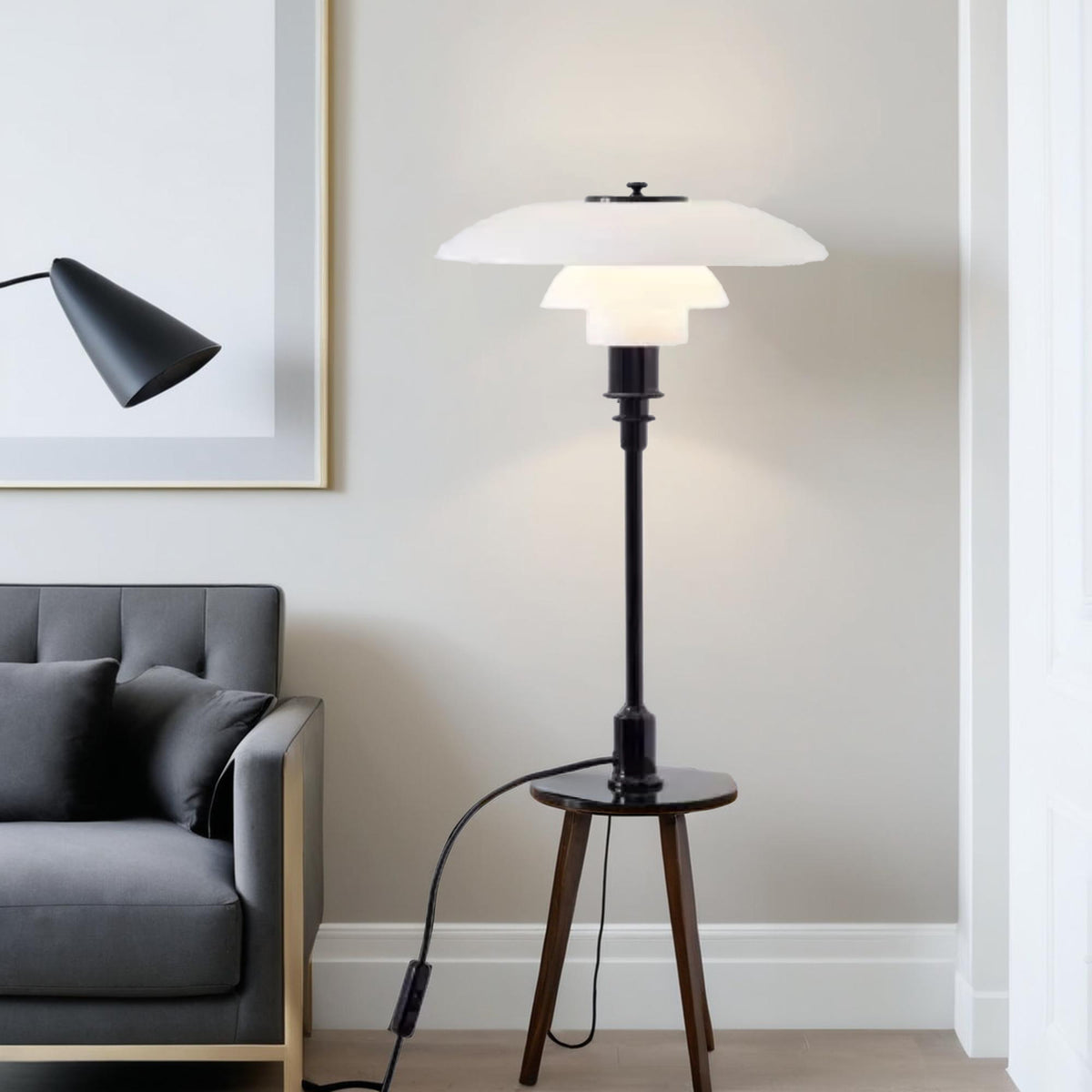 Glarefusion Nordic Creative Retro Table Lamp