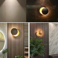 Glarefusion Creative Rotatable Wall Lamp