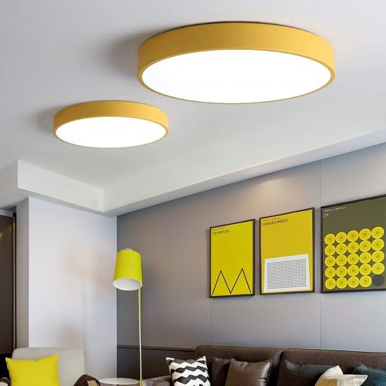 modern-round-led-ceiling-light-yellow