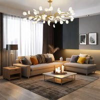 Lustre du salon en acrylique Creative Branch Glarefusion