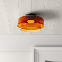 Glarefusion Creative Multi-couches Tloory vitrail plafond de plafond