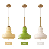 Glarefusion French Colorful Gourd Pendant Light