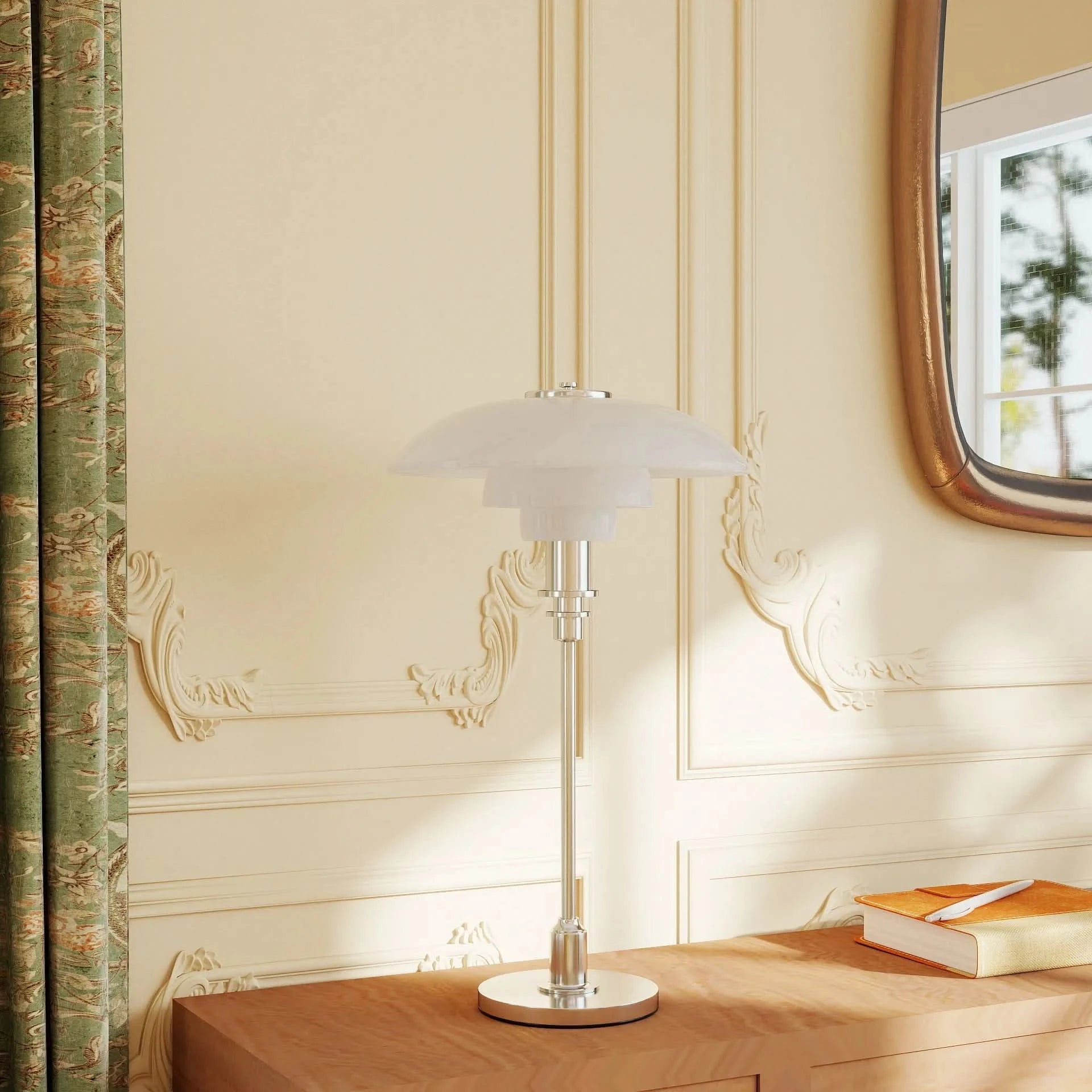 Lampe de table rétro créative nordique Glarefusion