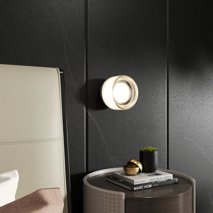 Glarefusion Dimple væglampe