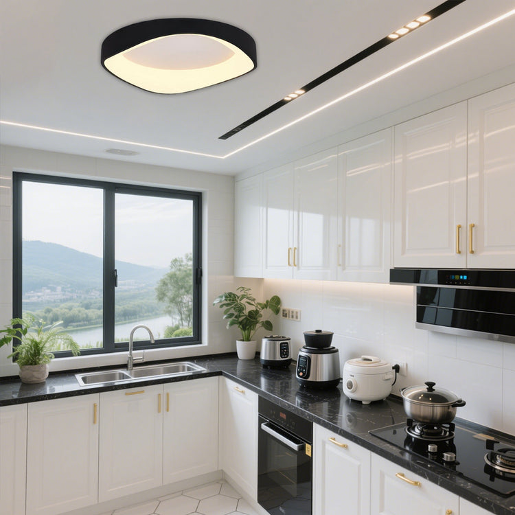 Nordic Wood Grain Ceiling Light