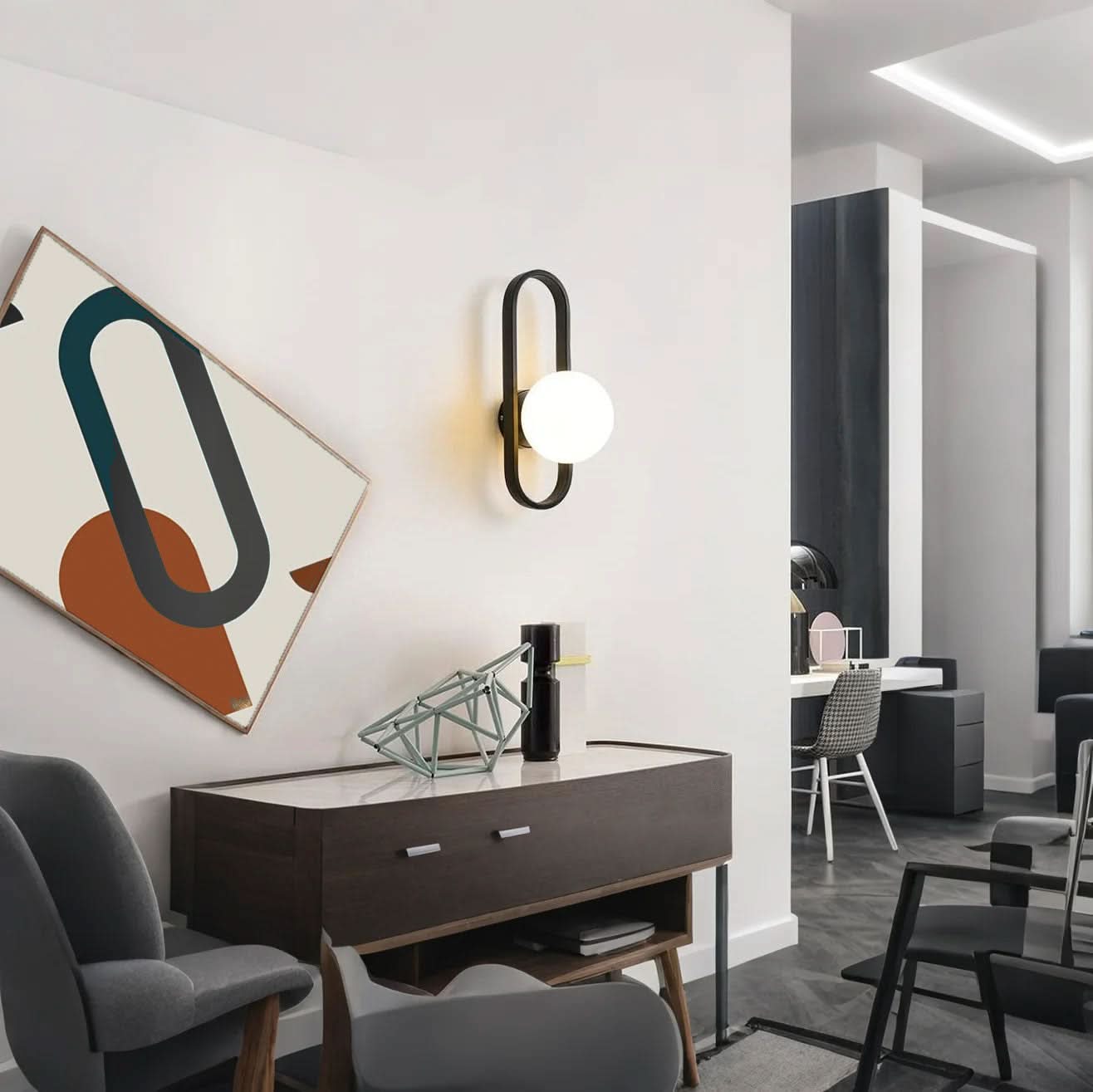Glarefusion Modern Minimalist LED Wall Lamps