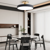 Luce del soffitto a filo a filo rotondo nordico