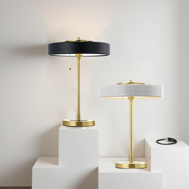 Glarefusion Nordic British Retro Creative Bordlampe