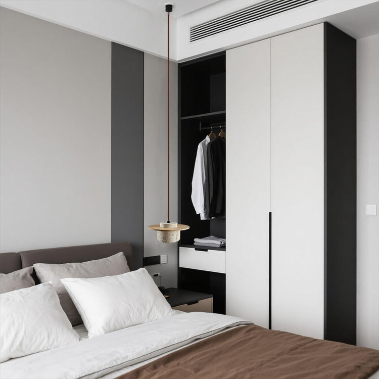 Moderne chik travertin pendel