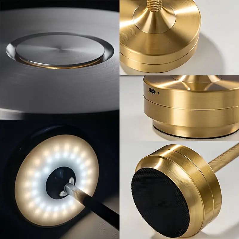 Lampada da tavolo moderna senza fili Touch Glarefusion