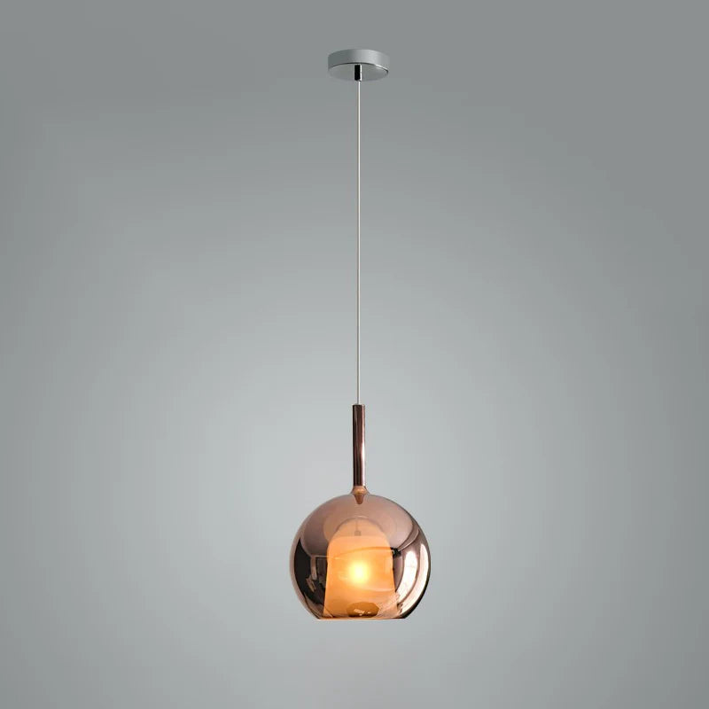 Lampada a sospensione a sfera luminosa