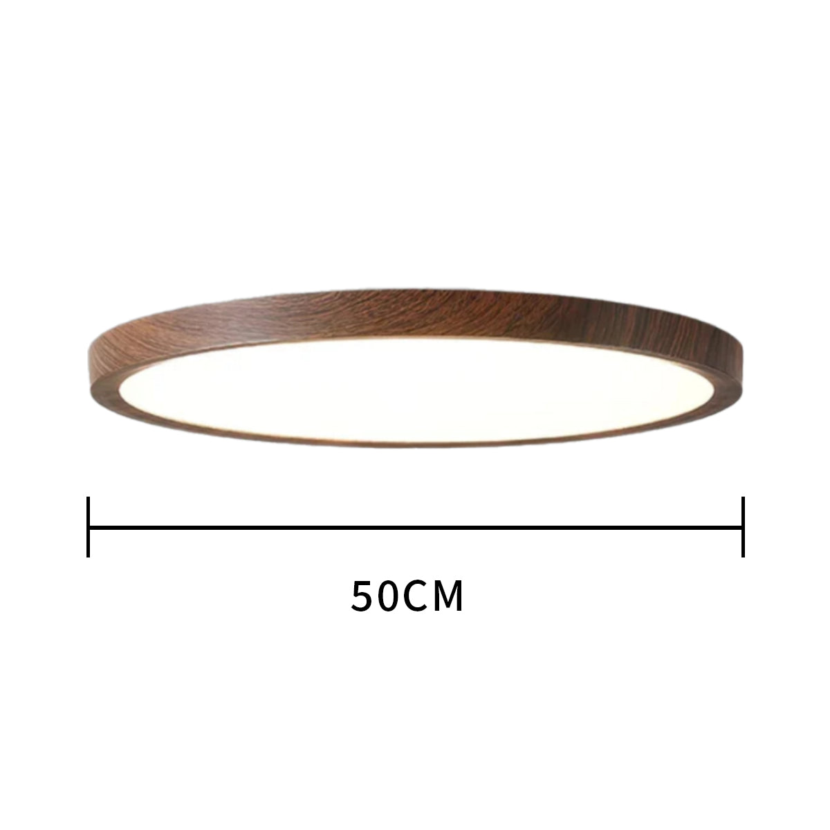 Glarefusion Ultra Thin Round Takljus