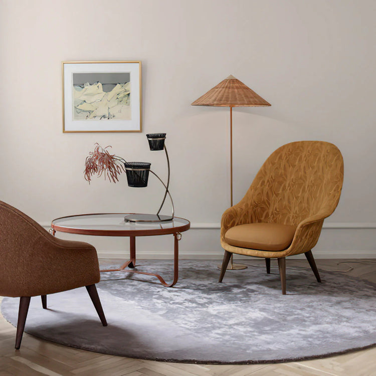 Minimalistisk Cone Bamboo Gulvlampe