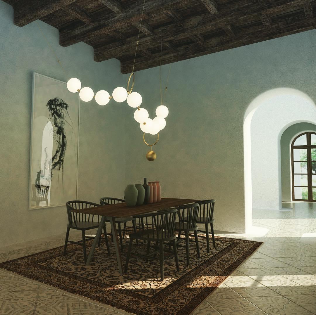 Lustra Loop LED Pendant