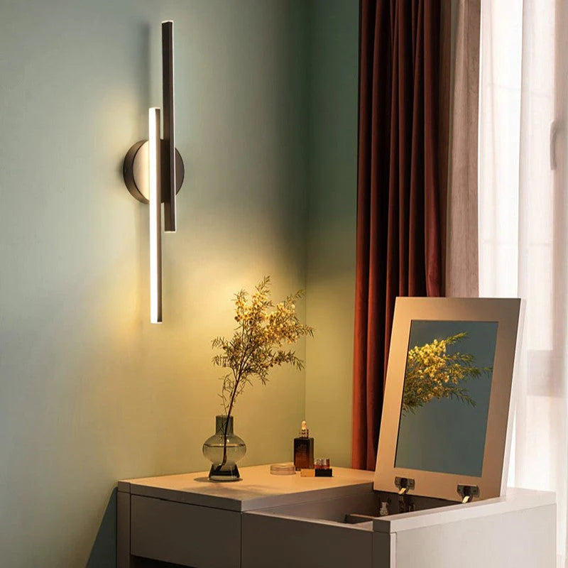 Lampade da Parete a LED Doppia Linea per Corridoi Atmosferici